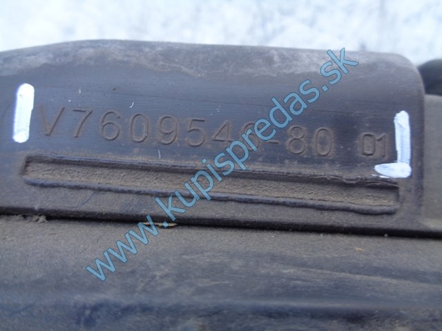 obal vzduchového filtra na citroen c4 1,6 16V B7, V7609546-80-01